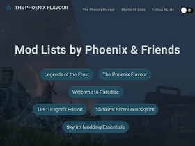 'thephoenixflavour.com' screenshot