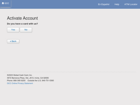 'globalcashcard.com' screenshot