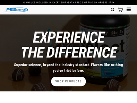 'pescience.com' screenshot