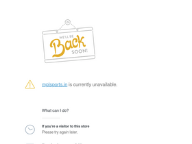 'mplsports.in' screenshot
