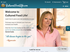 'culturedfoodlife.com' screenshot