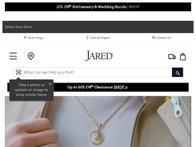 'jared.com' screenshot