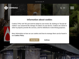 'cerrad.com' screenshot