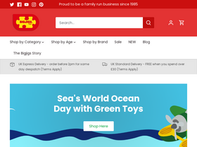 'bigjigstoys.co.uk' screenshot