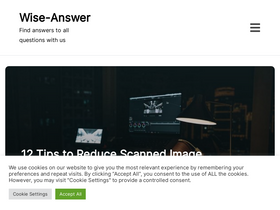 'wise-answer.com' screenshot