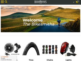 'thebikesmiths.com' screenshot