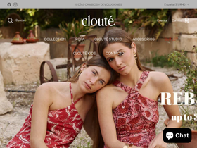 cloute.es homepage screenshot