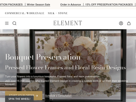 elementdesign.com homepage screenshot