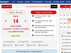 'ngaygio24.com' screenshot