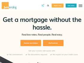 'jvmlending.com' screenshot