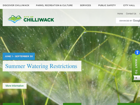'chilliwack.com' screenshot