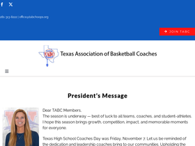 'tabchoops.org' screenshot