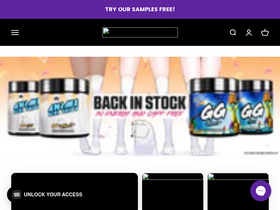 'gamersupps.gg' screenshot