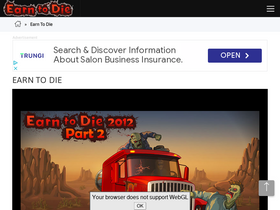 'earntodie.co' screenshot