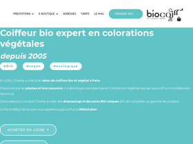 'biocoiff.com' screenshot