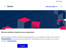 'gartner.com' screenshot