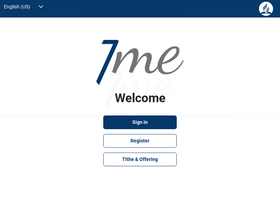 '7me.app' screenshot