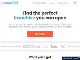 'franchisehelp.com' screenshot