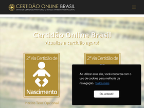 'cartorioonlinebrasil24h.com.br' screenshot