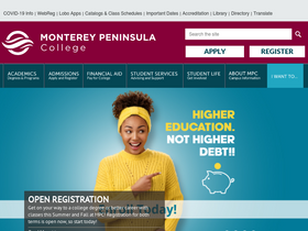 'mpc.edu' screenshot