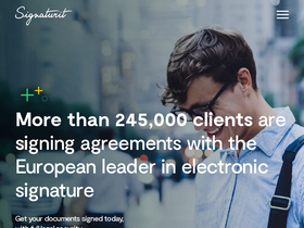 'signaturit.com' screenshot