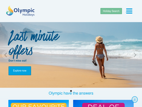 'olympicholidays.com' screenshot