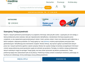'medmesklep.pl' screenshot