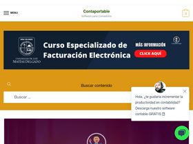 'contaportable.com' screenshot