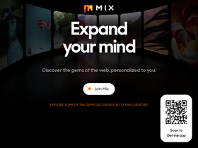 'mix.com' screenshot