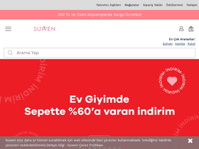 'suwen.com.tr' screenshot