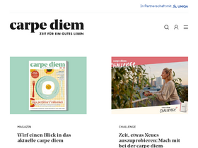 'carpediem.life' screenshot