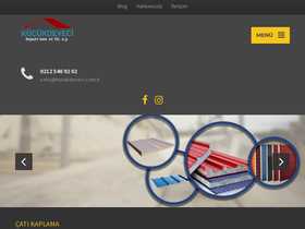 'kucukdeveci.com.tr' screenshot