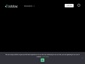 'jobble.com' screenshot