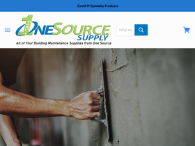 1sourcesupply.com homepage screenshot