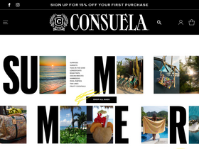 'consuelastyle.com' screenshot