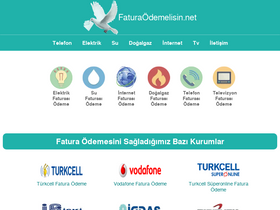 'faturaodemelisin.net' screenshot