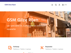 gsmgilzerijen.nl homepage screenshot