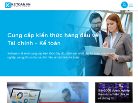 'ketoan.vn' screenshot