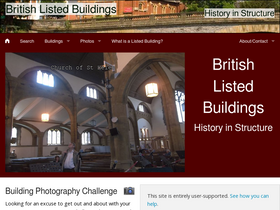 'britishlistedbuildings.co.uk' screenshot