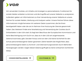 'vor.at' screenshot
