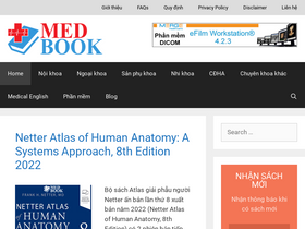 'medbookvn.com' screenshot