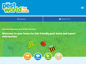 'pestworldforkids.org' screenshot