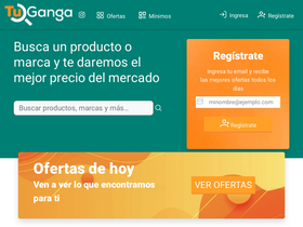 'tuganga.cl' screenshot