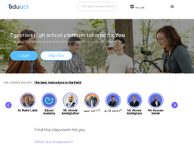 'eduact.me' screenshot