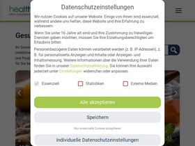 'health-rise.de' screenshot