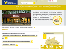 'berliner-mieterverein.de' screenshot