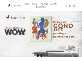 bastararts.com homepage screenshot