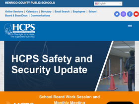 'henricoschools.us' screenshot