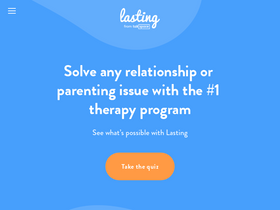 'getlasting.com' screenshot
