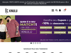 'knulu.com.br' screenshot